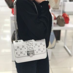 Michael Kors Medium Tina Stud Clutch Bag Crossody